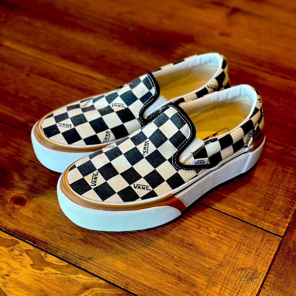 Vans Platform Stacked Checker 7.5